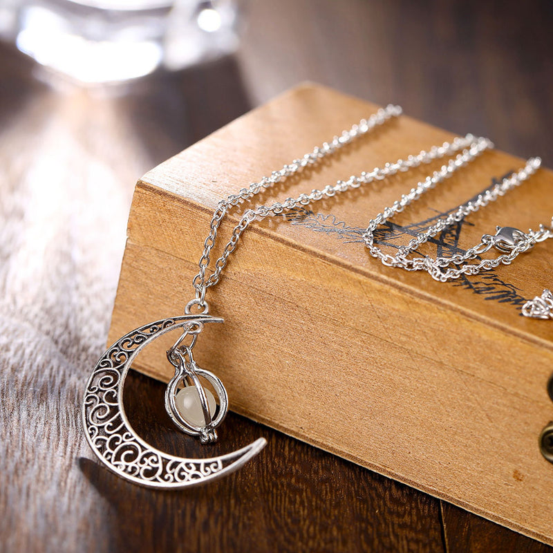 Glow In The Dark Moonlight Pendant