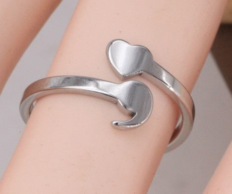 Mental Health Semicolon Ring