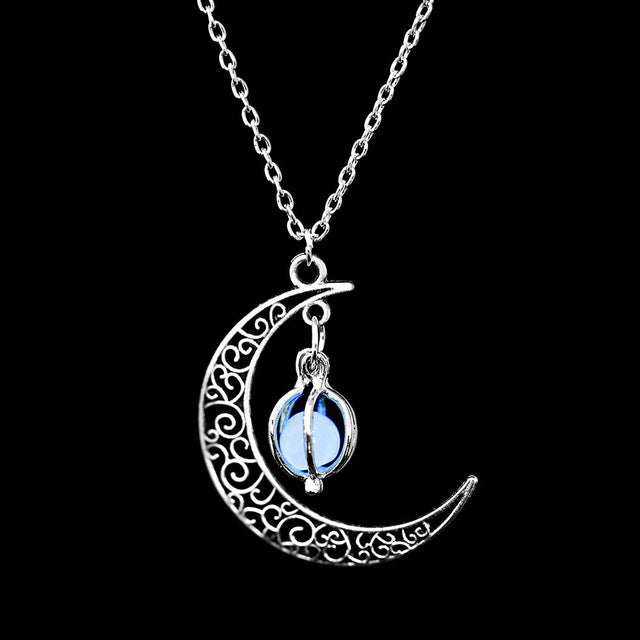 Glow In The Dark Moonlight Pendant