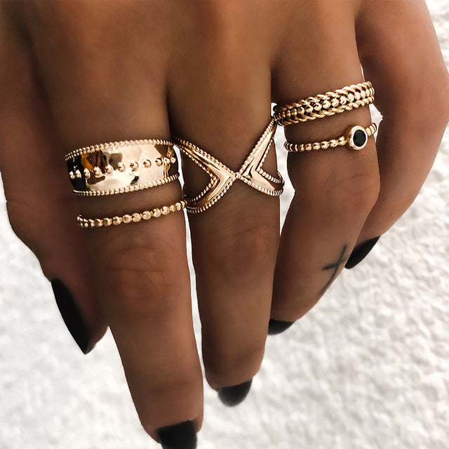 Summer Boho Ring Sets